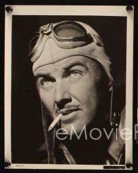 6f624 PRESTON FOSTER 4 8x10 stills '30s-40s great head & shoulders portraits, one as a pilot!
