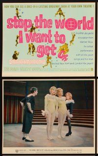 6f098 STOP THE WORLD I WANT TO GET OFF 12 color 8x10 stills '66 Tanner & Millicent Martin!