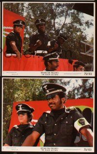 6f111 BLACK GESTAPO 8 8x10 mini LCs '75 The People's Army has declared war, The New Master Race!
