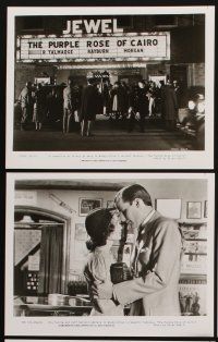 6f028 PURPLE ROSE OF CAIRO presskit w/ 12 stills '85 Woody Allen, Jeff Daniels, Mia Farrow, Aiello