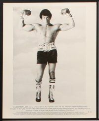 6f004 ROCKY III presskit w/ 22 stills '82 great images of boxer Sylvester Stallone & Mr. T!