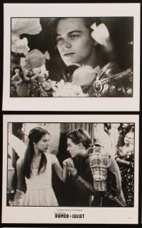 6f030 ROMEO & JULIET presskit w/ 12 stills '96 Leonardo DiCaprio, Claire Danes, modern Shakespeare!