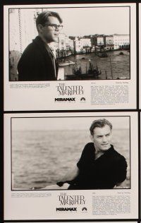 6f016 TALENTED MR. RIPLEY presskit w/ 17 stills '99 Matt Damon, Jude Law, Paltrow, Blanchett