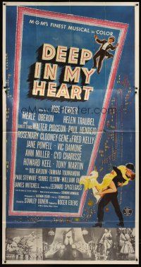 6h560 DEEP IN MY HEART 3sh '54 MGM's finest all-star musical with 13 top MGM stars, dancing art!
