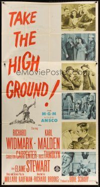 6h876 TAKE THE HIGH GROUND 3sh '53 Korean War soldiers Richard Widmark & Karl Malden!