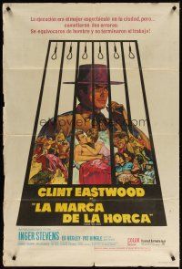 6h186 HANG 'EM HIGH Argentinean '68 Eastwood, they hung the wrong man and didn't finish the job!