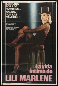 6h209 LILI MARLEEN Argentinean '81 Rainer Werner Fassbinder, sexy showgirl Hanna Schygulla!