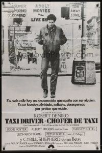 6h257 TAXI DRIVER Argentinean '76 classic Robert De Niro, directed by Martin Scorsese!