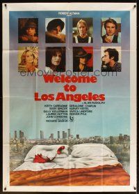 6h480 WELCOME TO L.A. Italian 1p '78 Alan Rudolph, Robert Altman, City of the One Night Stands!