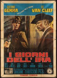 6h051 DAY OF ANGER Italian 2p '67 I giorni dell'ira, Lee Van Cleef, Gemma, spaghetti western!
