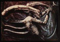 6j441 NECRONOM IV commercial poster '76 H.R. Giger artwork of Alien-like creature!