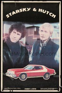 6j776 STARSKY & HUTCH TV commercial poster '76 David Soul, Paul Michael Glaser, Gran Torino!
