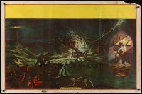 6j573 LIFE FOR LIFE special 28x42 1904 redemption from sin, cool artwork of sea storm!