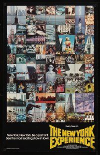 6j363 NEW YORK EXPERIENCE special 21x34 '85 many wonderful images of NYC sights and attractions!
