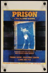 6j655 PRISON special 11x17 '65 Andy Warhol prison drama, Edie Sedgwick!