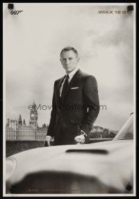 6j665 SKYFALL limited edition English special 14x20 '12 image of Daniel Craig as Bond, newest 007!