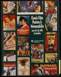 6p347 CAMDEN HOUSE 06/25/94 auction catalog '94 Classic Film Poster and Memorabilia in color!