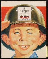 6p356 CHRISTIE'S EAST 12/18/92 auction catalog '92 The Art of MAD Magazine in full-color!