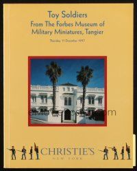 6p364 CHRISTIE'S NEW YORK 12/11/97 auction catalog '97 Toy Soldiers of the Forbes Museum, Tangier!
