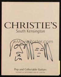 6p371 CHRISTIE'S SOUTH KENSINGTON 09/26/00 English auction catalog '00 Pop and Collectable Guitars