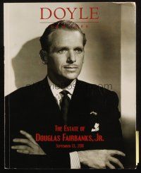 6p377 DOYLE NEW YORK 09/13/11 auction catalog '11 The Estate of Douglas Fairbanks Jr.!
