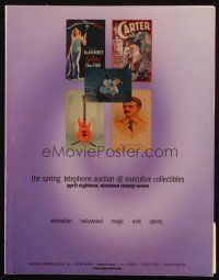 6p380 EXECUTIVE COLLECTIBLES GALLERY 04/18/97 auction catalog '97 filled with great poster images!