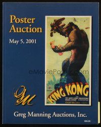 6p384 GREG MANNING AUCTIONS 05/05/01 auction catalog '01 great full-color movie poster images!