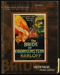 6p401 HERITAGE 11/13/07 auction catalog '07 Vintage Movie Poster Auction #667 color images!