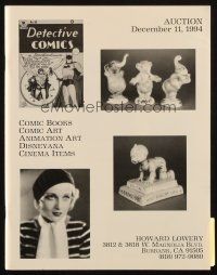 6p413 HOWARD LOWERY 12/11/94 auction catalog '94 Comic Books Comic Art Animation Art Disneyana!