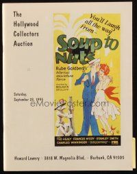 6p412 HOWARD LOWERY 09/23/95 auction catalog '95 The Hollywood Collectors Auction, color images!