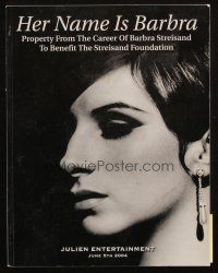 6p417 JULIEN 06/05/04 auction catalog '04 Her Name is Barbra Streisand, great color images!