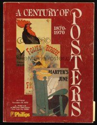 6p432 PHILLIPS 11/10/79 auction catalog '79 A Century of Posters 1870-1970, great color images!