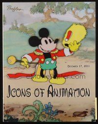 6p449 PROFILES IN HISTORY 12/17/11 auction catalog '11 Icons of Animation, cool full-color images!