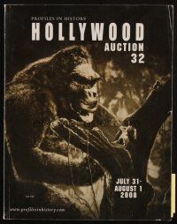 6p439 PROFILES IN HISTORY 07/31/08 auction catalog '08 Hollywood Memorabilia Auction 32, color!