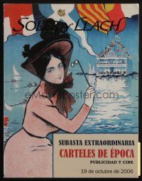 6p459 SOLER Y LLACH 10/19/06 Spanish auction catalog '06 filled with full-color poster artwork!