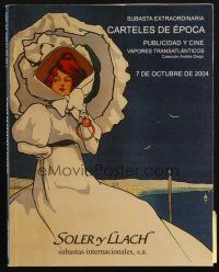6p458 SOLER Y LLACH 10/07/04 Spanish auction catalog '04 filled with full-color poster artwork!
