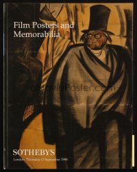 6p464 SOTHEBY'S LONDON 09/17/98 English auction catalog '98 Film Posters and Memorabilia!