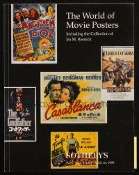 6p468 SOTHEBY'S NEW YORK 04/16/99 auction catalog '99 World of Movie Posters, Resnick Collection!