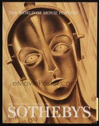 6p471 SOTHEBY'S NEW YORK 10/28/00 auction catalog '00 The World of Movie Posters, color images!