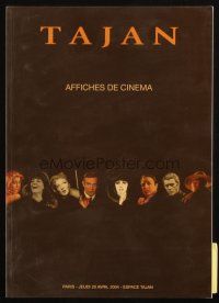 6p478 TAJAN 04/29/04 French auction catalog '04 great full-color movie poster images!