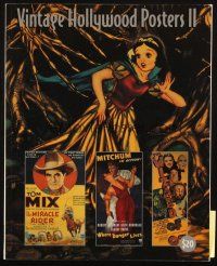 6p481 VINTAGE HOLLYWOOD POSTERS II 06/26/99 auction catalog '99 full-color & full-page images!
