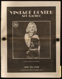 6p488 VINTAGE POSTER ART AUCTION 05/23/98 auction catalog '98 Classic Hollywood Memorabilia!