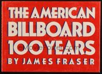 6p234 AMERICAN BILLBOARD: 100 YEARS hardcover book '91 full-color huge advertising posters!