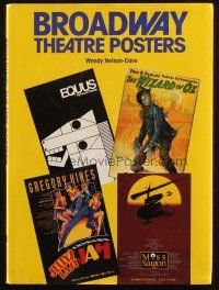 6p240 BROADWAY THEATRE POSTERS hardcover book '93 great images from musical stage plays!