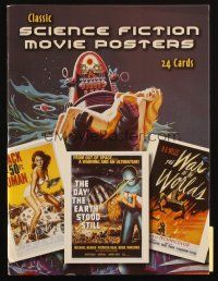 6p069 CLASSIC SCIENCE FICTION MOVIE POSTERS softcover book '06 24 great sci-fi posters in color!
