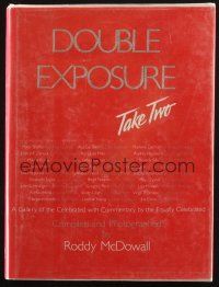 6p253 DOUBLE EXPOSURE TAKE TWO hardcover book '89 a gallery of the celebrated celebrities!