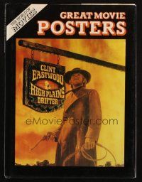 6p270 GREAT MOVIE POSTERS hardcover book '82 full-page full-color artwork images!