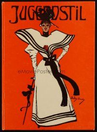 6p283 JUGENDSTIL German hardcover book '84 full-page full-color Art Nouveau poster images!