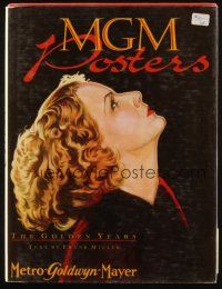 6p289 MGM POSTERS first edition hardcover book '94 decade-by-decade full-color visual history!