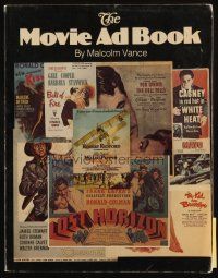 6p087 MOVIE AD BOOK first edition softcover book '81 contains many color poster & ad images!
